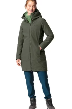 Sale Vaude 3-in-1 Jas Women'S Annecy III Khaki