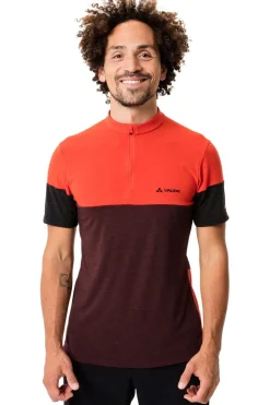 Hot Vaude Men'S Altissimo Shirt Ii Dark Oak