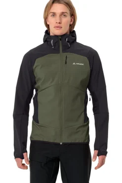 New Vaude Men'S Larice Jacket V mid khaki/black