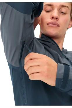 Clearance Vaude Men'S Moab Rain Jacket mid grey