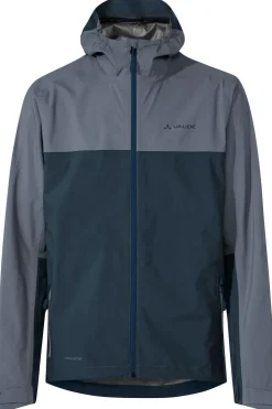 Clearance Vaude Men'S Moab Rain Jacket mid grey