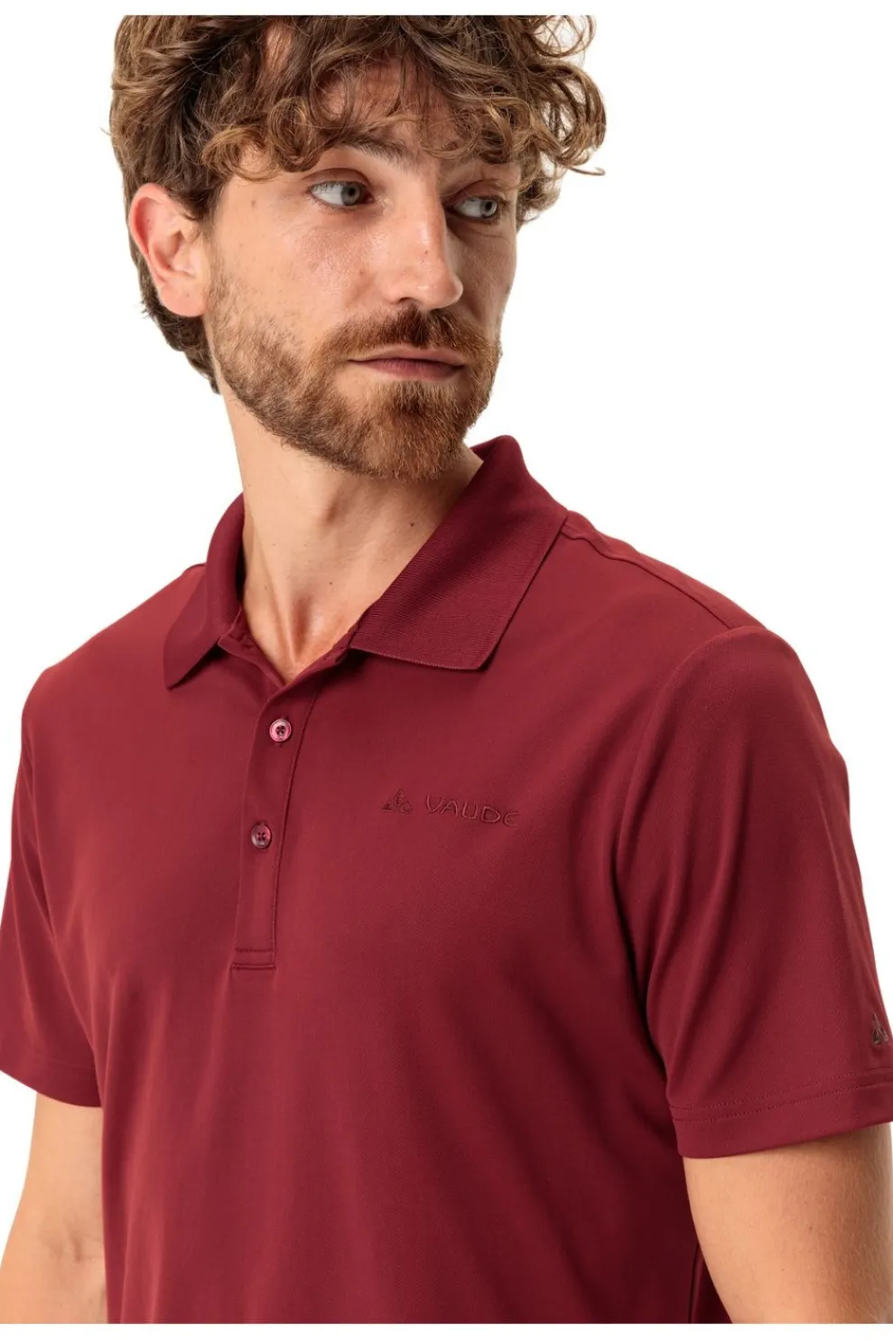 Best Vaude Polo Essential Carmine