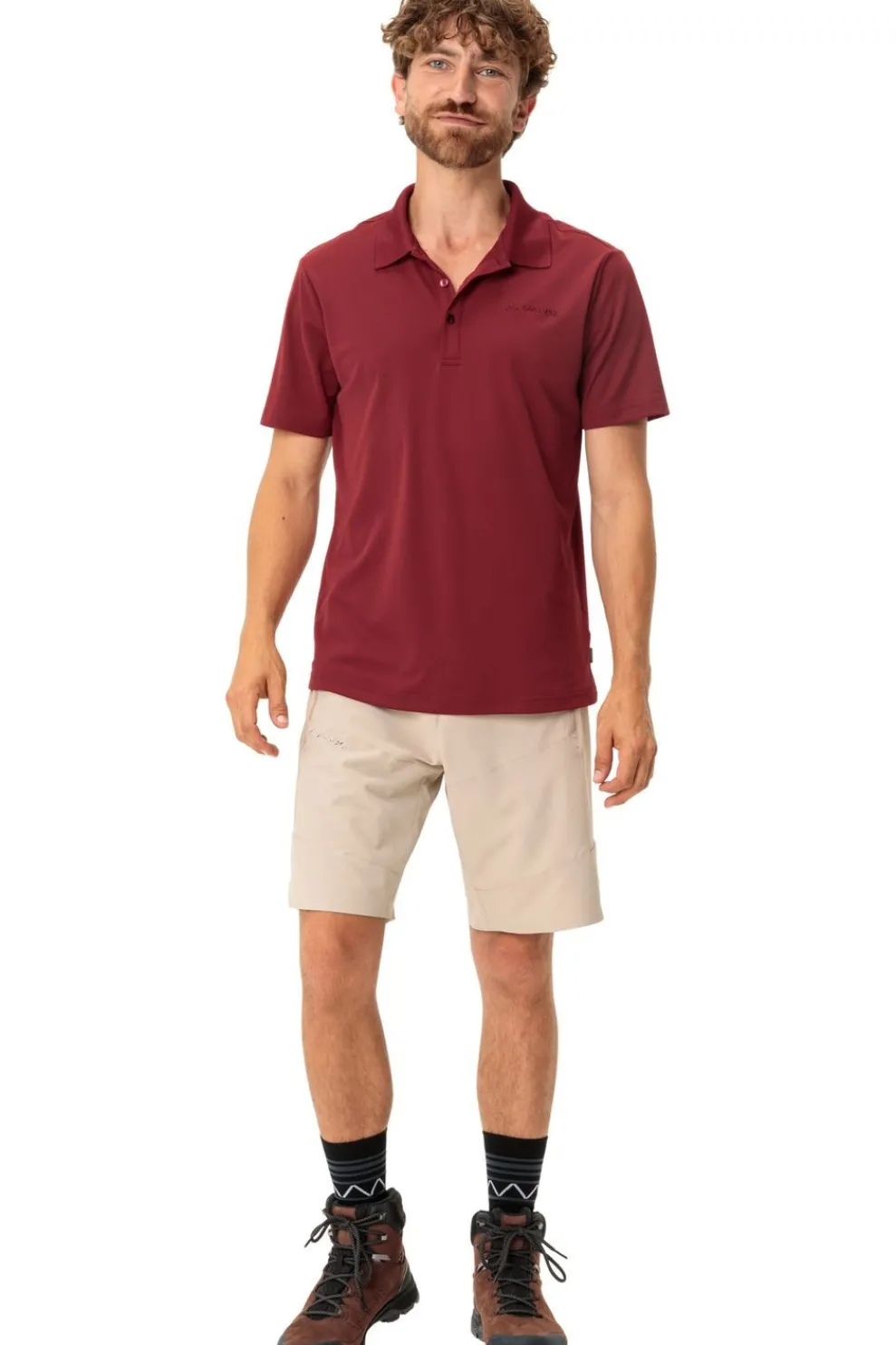 Best Vaude Polo Essential Carmine