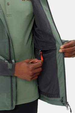 Outlet Vaude Regenjas Elope II Agave