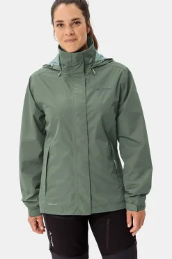Outlet Vaude Regenjas Escape Light Agave