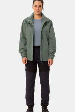 Outlet Vaude Regenjas Escape Light Agave
