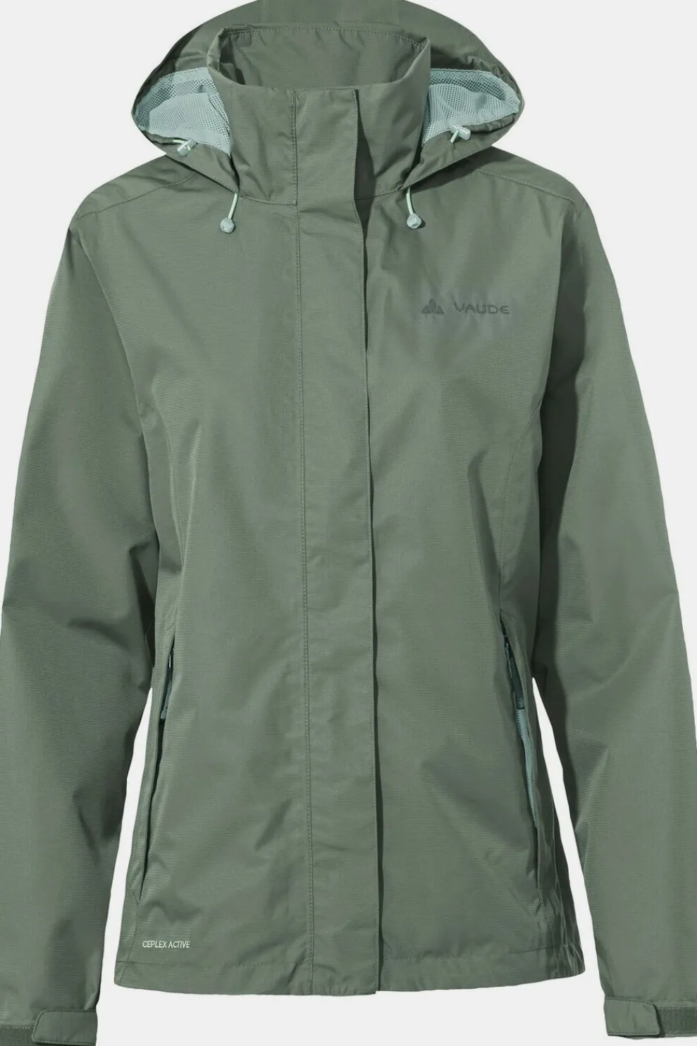 Outlet Vaude Regenjas Escape Light Agave