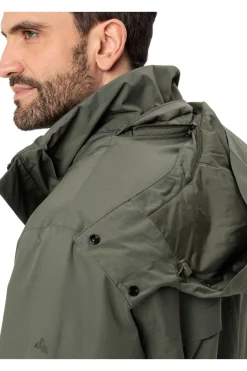 Clearance Vaude Regenjas Men'S Escape Padded Parka mid khaki