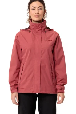 Online Vaude Regenjas Wo Escape Light Jacket Brick