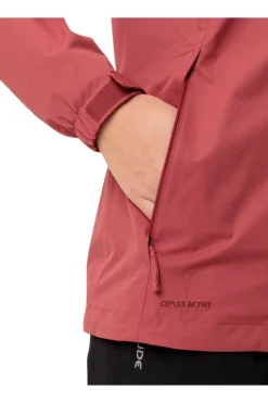 Online Vaude Regenjas Wo Escape Light Jacket Brick