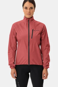 Sale Vaude Regenjas Women'S Drop Jacket Iii Brick