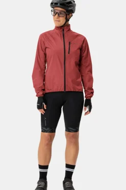 Sale Vaude Regenjas Women'S Drop Jacket Iii Brick