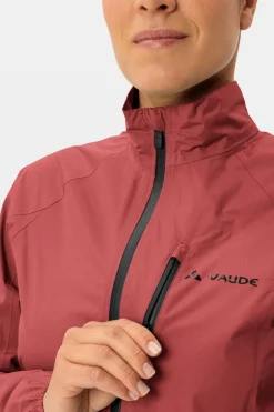 Sale Vaude Regenjas Women'S Drop Jacket Iii Brick