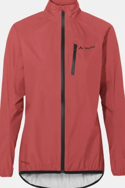 Sale Vaude Regenjas Women'S Drop Jacket Iii Brick