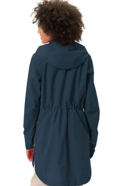 Sale Vaude Regenjas Women's Mineo 2.5L Coat Dark Sea