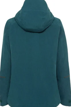 Online Vaude Regenjas Yaras Warm Rain Jacket dark green