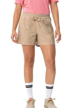 Discount Vaude Short Women'S Redmont Shorts Iii Beige
