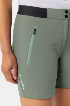 Outlet Vaude Short Women'S Scopi Lw Ii Olive Green