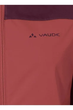 Online Vaude Softshell Jas Women'S Qimsa Hooded Softshell Jacket Mid Red/Bordeaux / Maroon