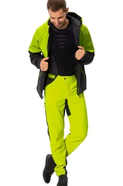 Hot Vaude Softshell Qimsa II neon yellow