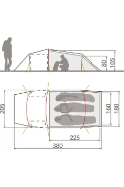 Tent Arco Xt 3P-Vaude Online
