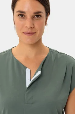 Sale Vaude Top Women'S Adlux Shirt Olive Green