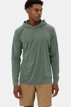 Best Vaude Trui Men'S Mineo Ls Hoody Olive Green