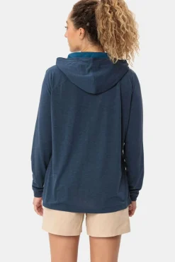 Hot Vaude Trui Women'S Mineo Ls Hoody dark blue