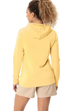 Discount Vaude Trui Women'S Tuenno Pullover light yellow