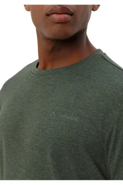 Sale Vaude T-Shirt Essential Ls Tee Olive Green