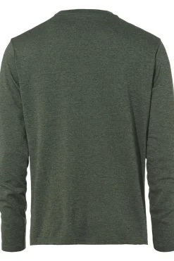 Sale Vaude T-Shirt Essential Ls Tee Olive Green