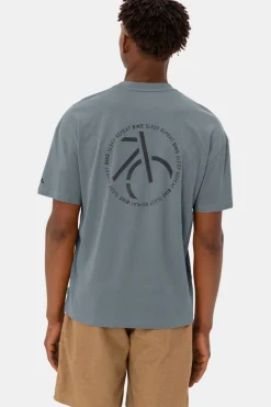 Outlet Vaude T-Shirt Men'S Cyclist Casual Shirt dark grey