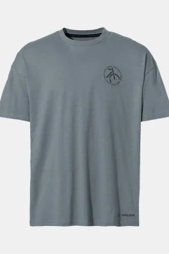 Outlet Vaude T-Shirt Men'S Cyclist Casual Shirt dark grey