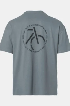 Outlet Vaude T-Shirt Men'S Cyclist Casual Shirt dark grey