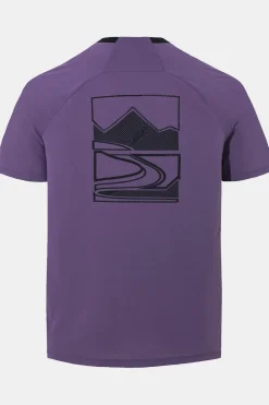 Sale Vaude T-Shirt Men'S Loamer Shirt dark purple/mid purple