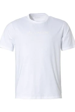 Clearance Vaude T-Shirt Men'S Logo T-Shirt Ii white