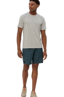 Fashion Vaude T-Shirt Men'S Mineo Striped T-Shirt Ii mid grey