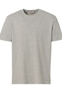 Fashion Vaude T-Shirt Men'S Mineo Striped T-Shirt Ii mid grey