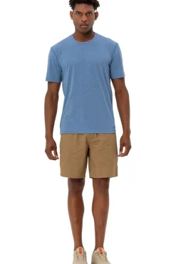 Online Vaude T-Shirt Men'S Mineo Striped T-Shirt Ii mid blue