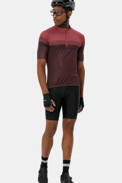 Discount Vaude T-Shirt Men'S Posta Hz Tricot Ii mid red