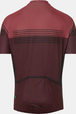 Discount Vaude T-Shirt Men'S Posta Hz Tricot Ii mid red