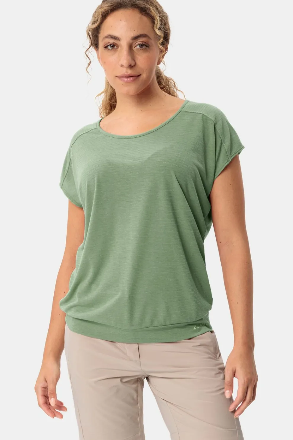 Clearance Vaude T-Shirt Skomer Iii Willow Green