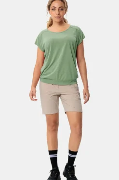 Clearance Vaude T-Shirt Skomer Iii Willow Green