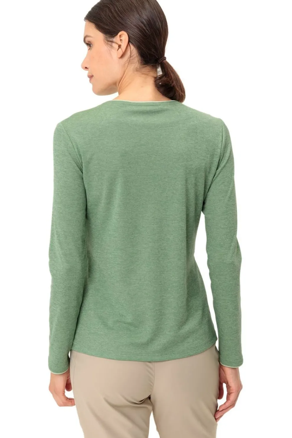 T-Shirt Women'S Essential Ls-Vaude Fashion