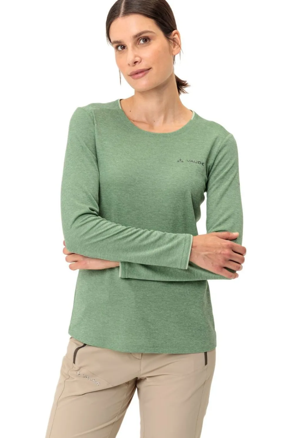 T-Shirt Women'S Essential Ls-Vaude Fashion