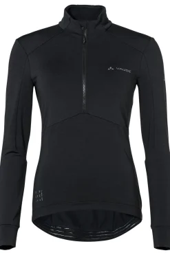 T-Shirt Women'S Kuro Halfzip Ls Tricot-Vaude Sale