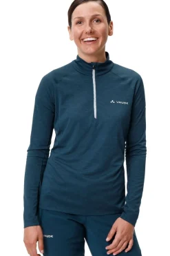 Clearance Vaude T-Shirt Women'S Larice Light Shirt II dark sea