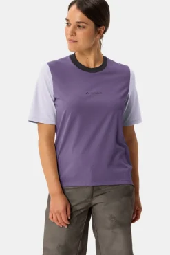 Best Vaude T-Shirt Women'S Loamer Shirt dark purple/mid purple