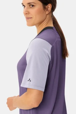 Best Vaude T-Shirt Women'S Loamer Shirt dark purple/mid purple