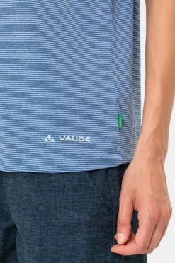 Sale Vaude T-Shirt Women'S Mineo Striped Ultramarine